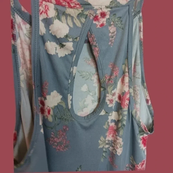 Flora tank top  confortable size M gray and pink - Picture 3 of 7